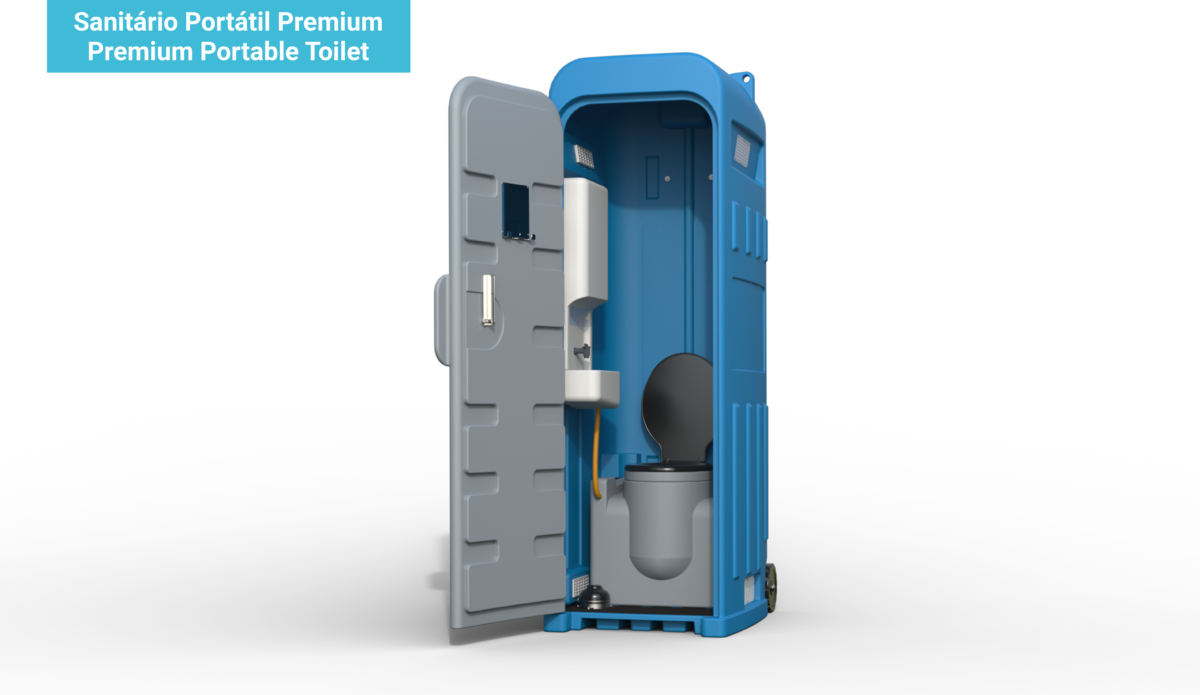 Toilette portable écologique - Rotovedras Plastic Technology